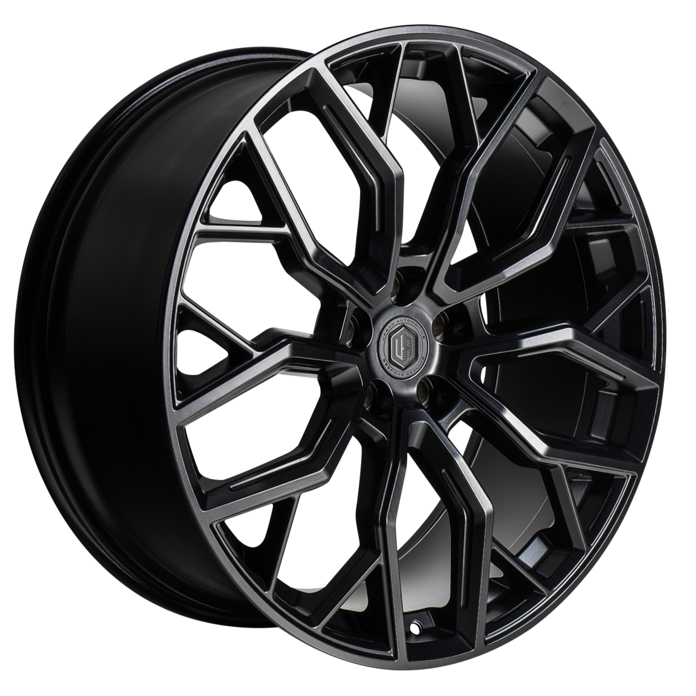 20" UC4 - 5x120 - ET42 - Satin Black - Front (T6.1)