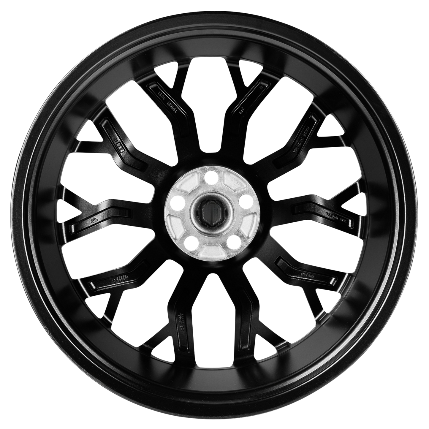 20" UC4 - 5x120 - ET42 - Satin Black - Front (T6.1)