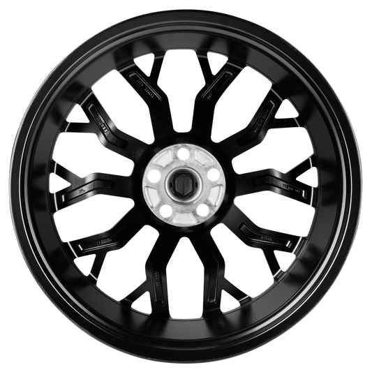 20" UC4 - 5x120 - ET42 - Satin Black - Front (T6.1)