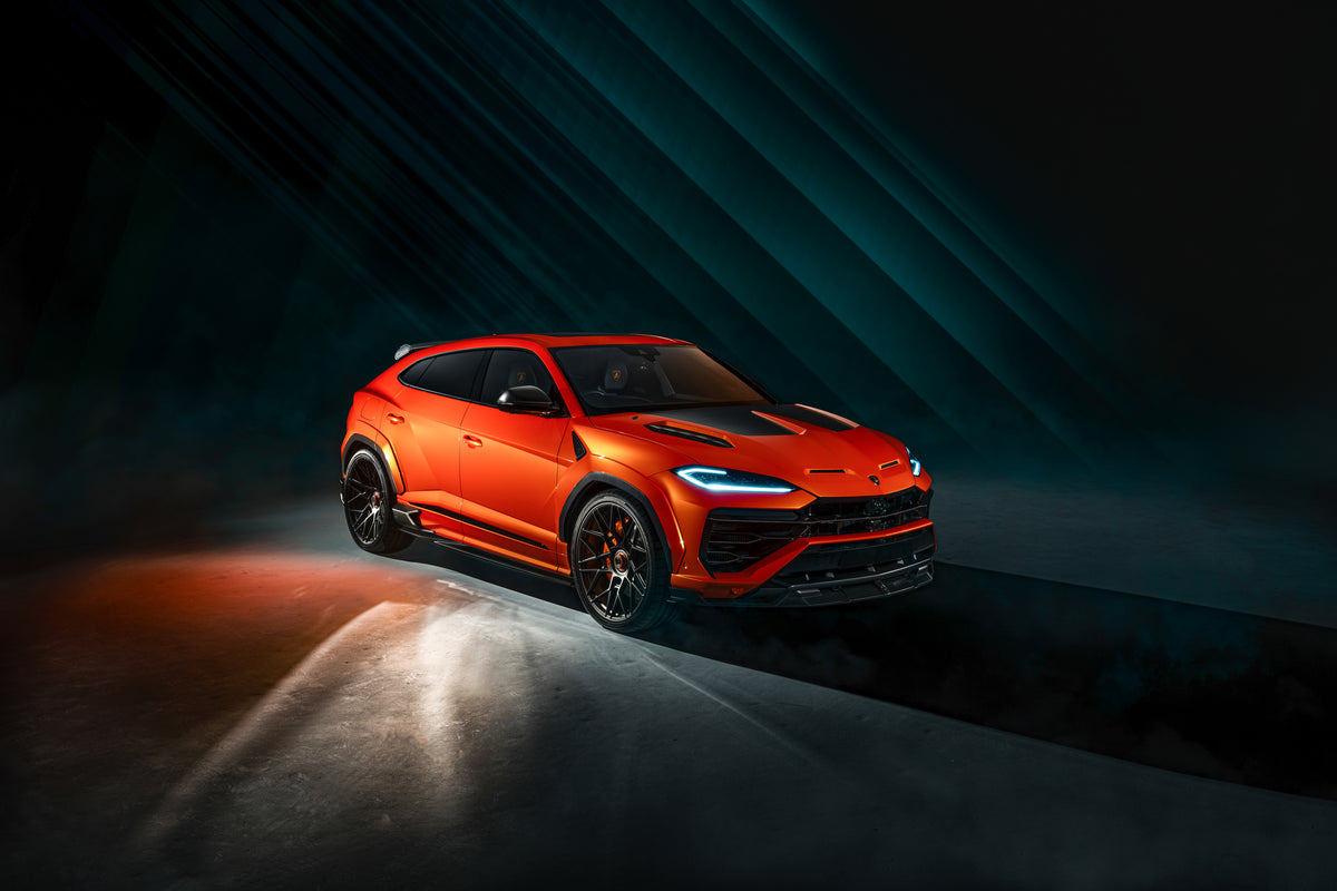 Urus SE - Lower Side Sills - Visual Carbon Fibre