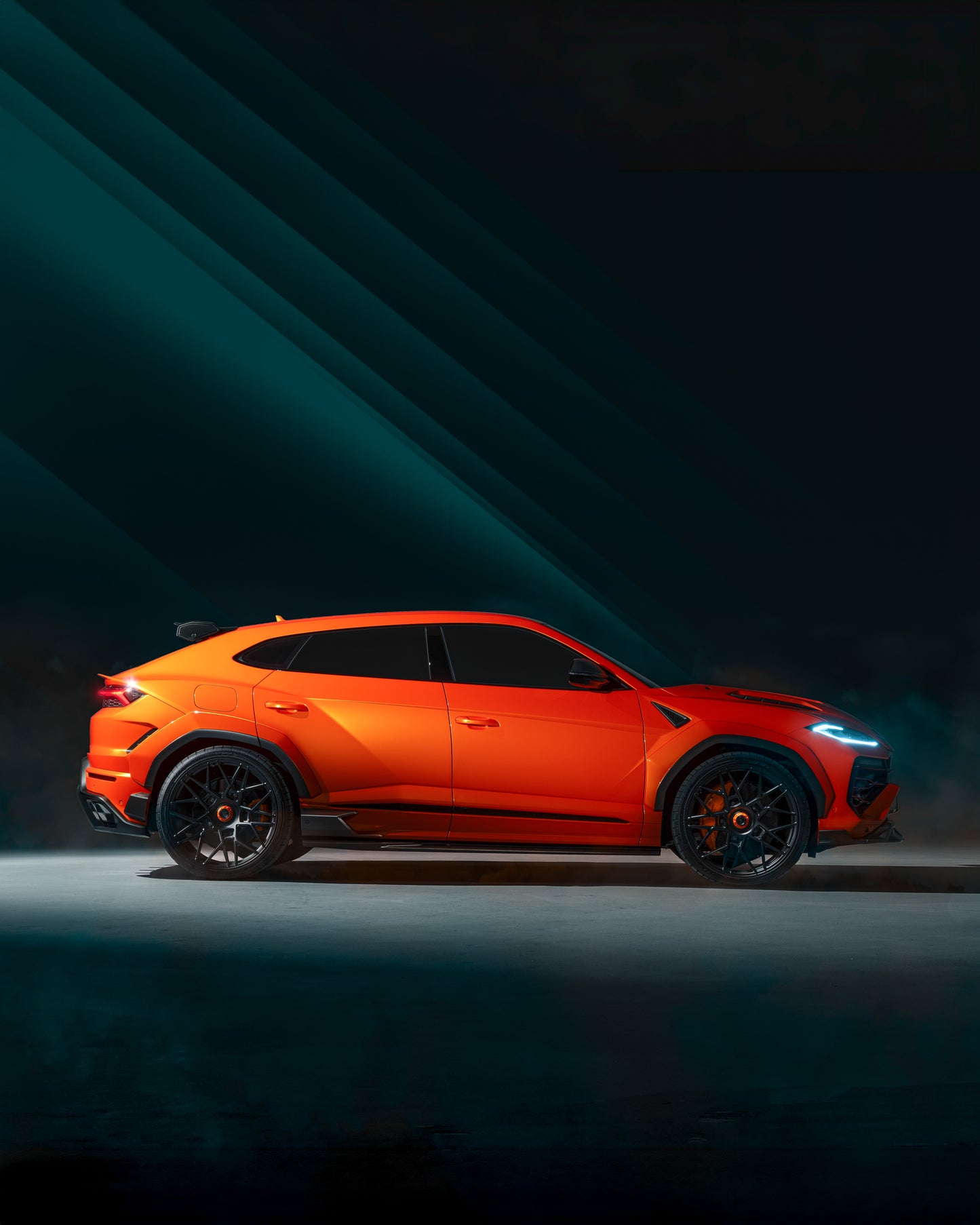 Lamborghini Urus SE Wing Mirror Caps Visual Carbon Fibre (Adas)