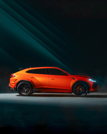 Lamborghini Urus SE Wing Mirror Caps Visual Carbon Fibre (Adas)