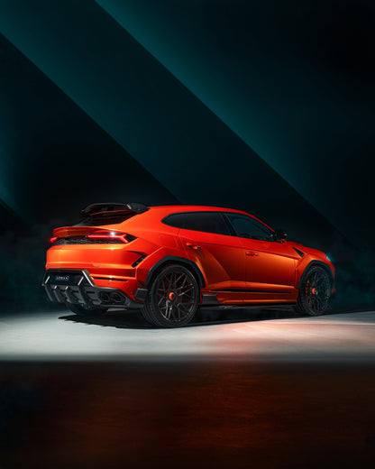 Urus SE - Rear Diffuser Assembly - Visual Carbon Fibre