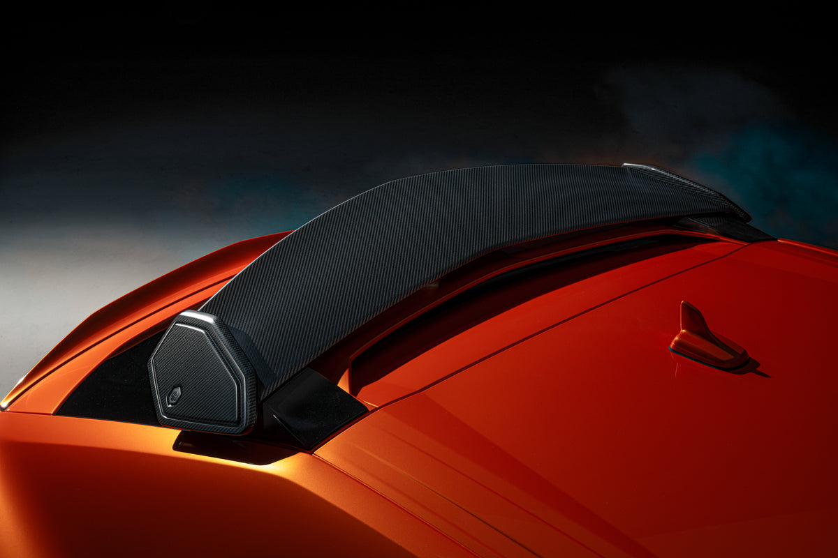 Urus SE - Rear Spoiler Assembly - Visual Carbon Fibre
