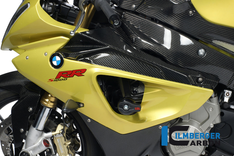 Plaque holder left (upper part of the fairing side panel) Carbon
