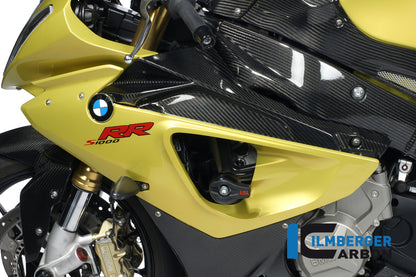 Plaque holder left (upper part of the fairing side panel) Carbon