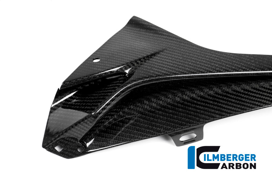 Upper part of the left fairing side panel carbon