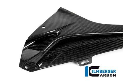 Upper part of the left fairing side panel carbon