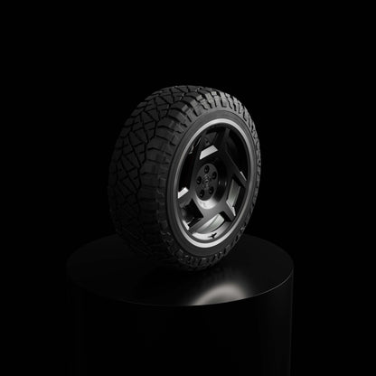 Heritage Customs Canned heat 20” Diamond cut with anthracite