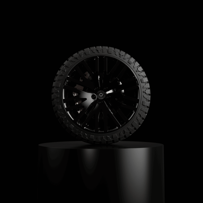 Heritage Customs Black Crow 22” Gloss black