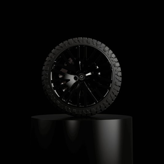 Heritage Customs Black Crow 22” Gloss black