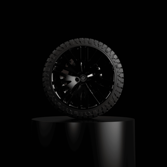 Heritage Customs Black Crow 22” Gloss black