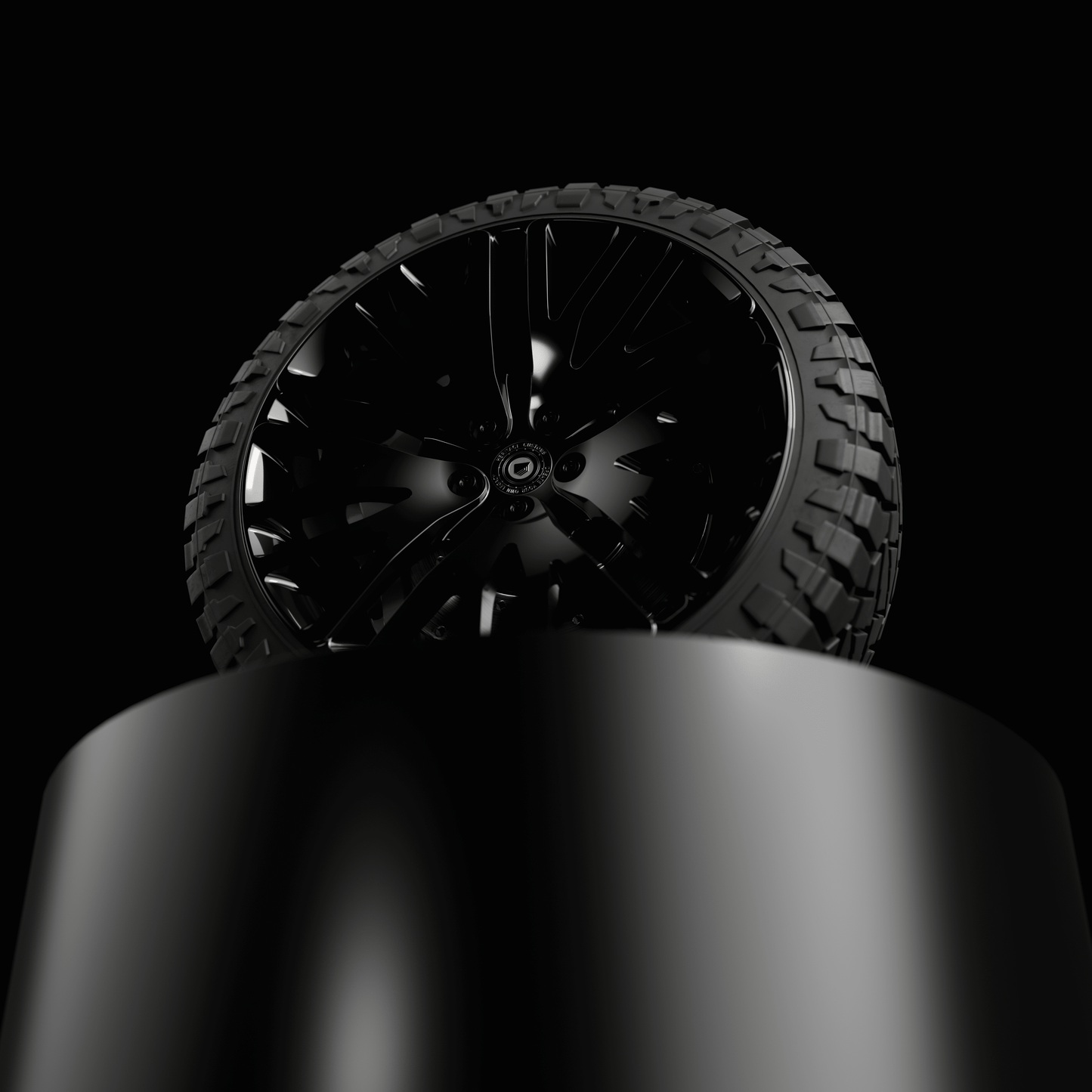 Heritage Customs Black Crow 22” Gloss black