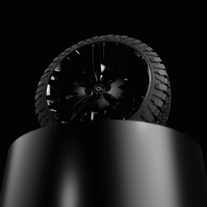 Heritage Customs Black Crow 22” Gloss black