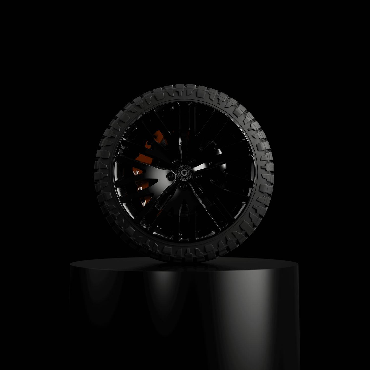 Heritage Customs Black Crow 22” Gloss black