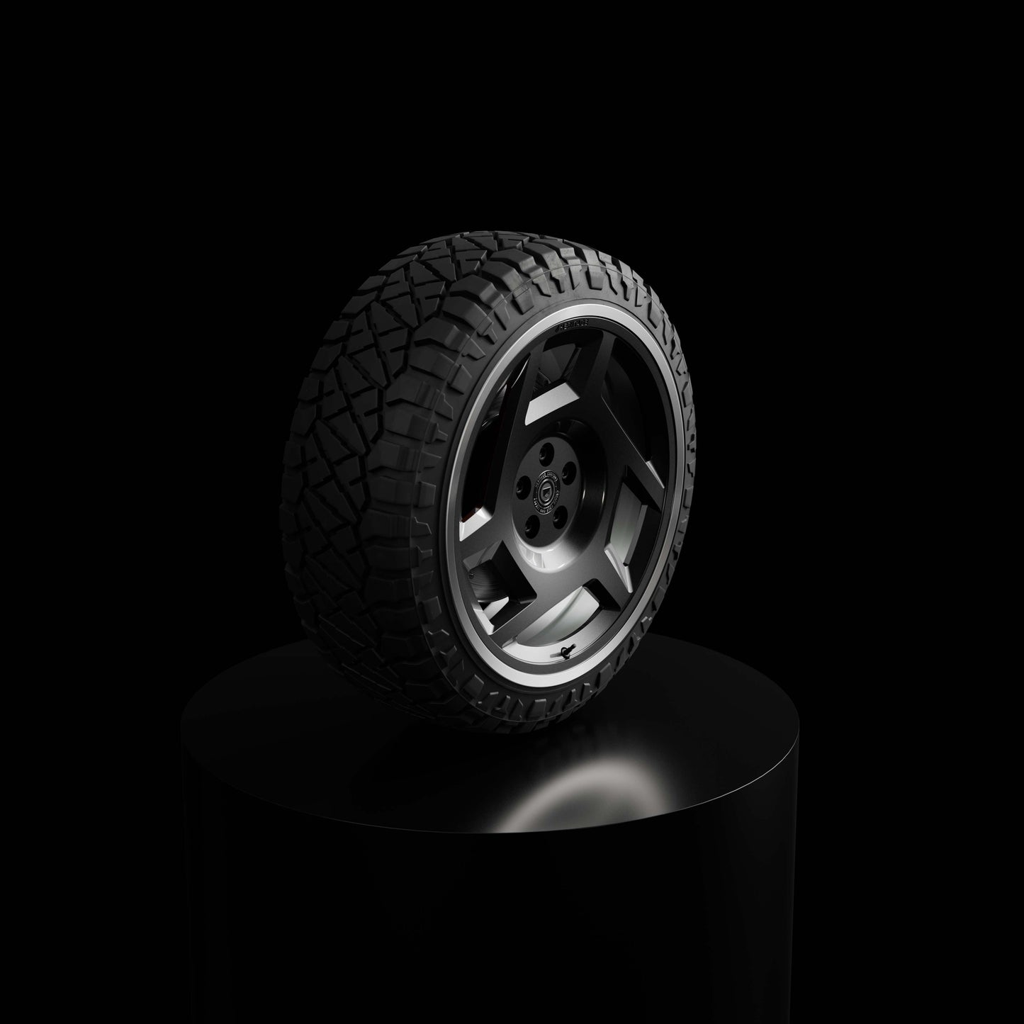 Heritage Customs Canned heat 22” Diamond cut with anthracite