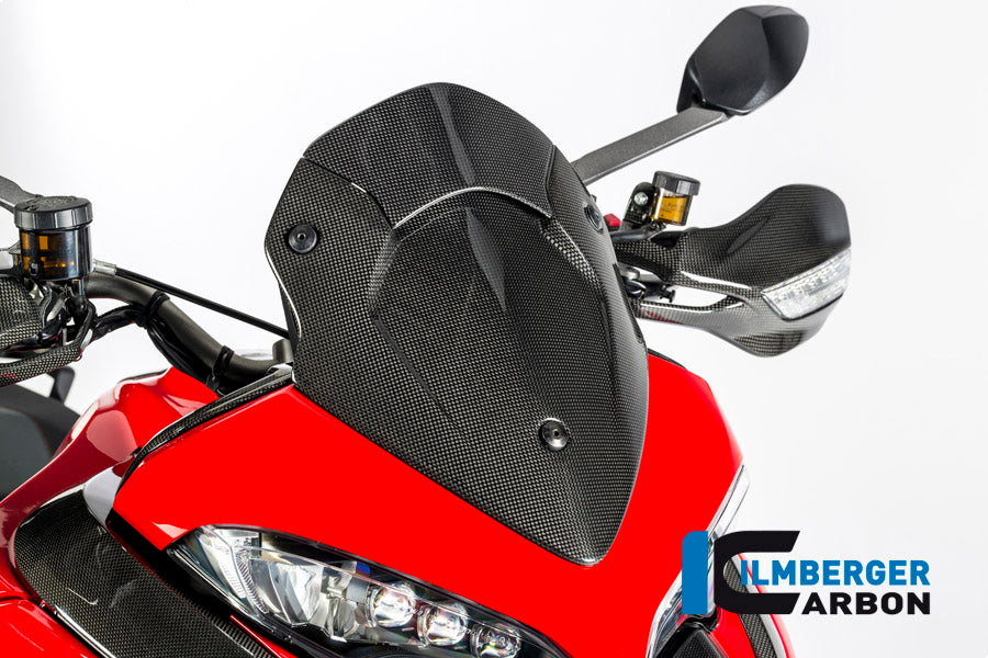 Windshield (glossy surface) Carbon - Ducati Multistrada 1200 DVT fróm MY 2015