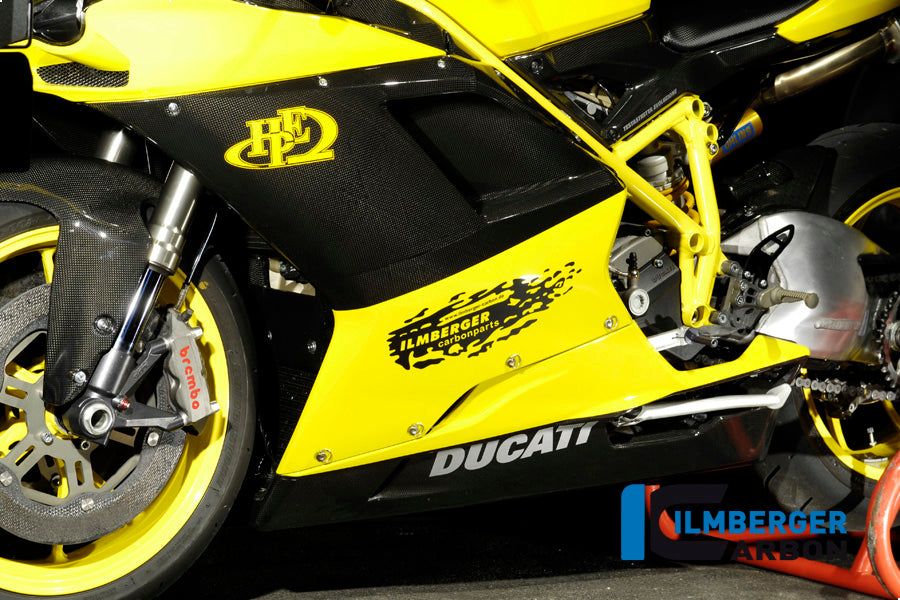 Fairing side panel left carbon