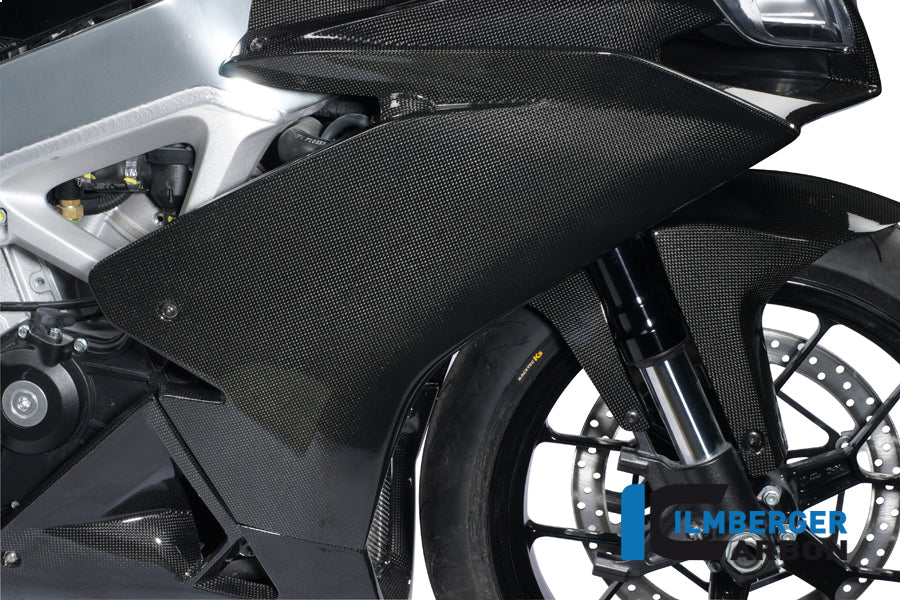 Right fairing side panel carbon