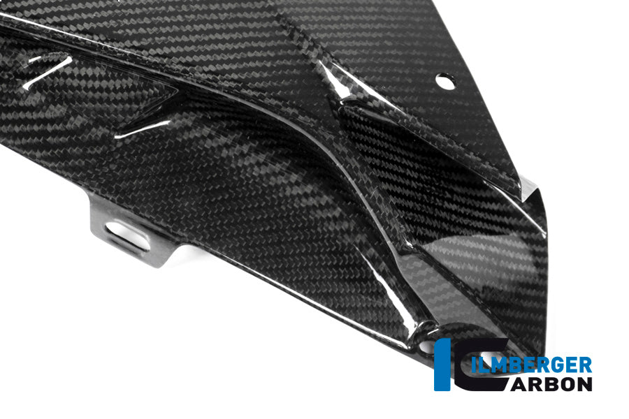Upper part of the fairing side panel right carbon