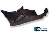 Lower fairing short version for the center stand carbon