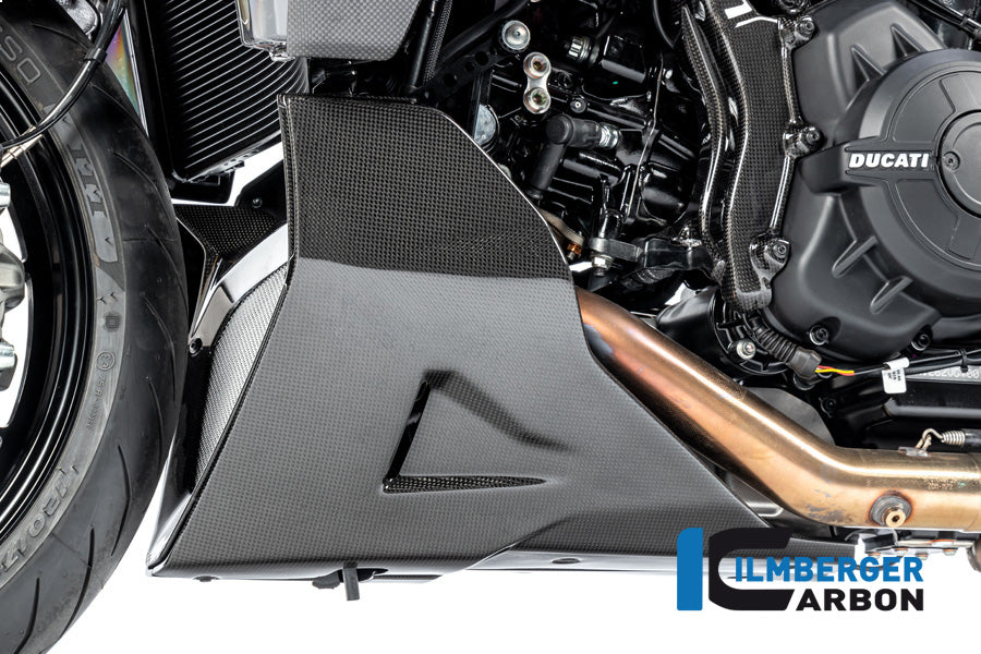 Bellypan left Diavel 1260