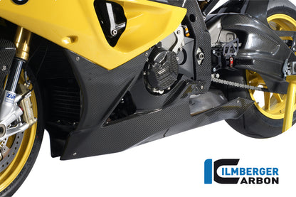 Fairing lower part one-piece street carbon