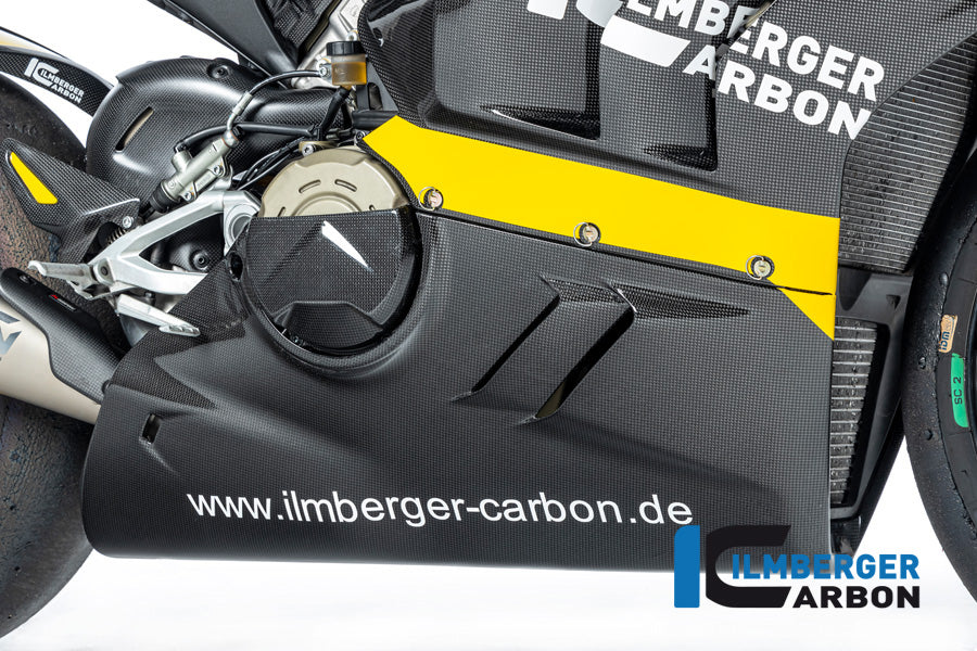 Bellypan for low Exhaust Panigale V4 (S) 2022 Racing
