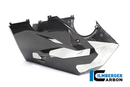 Bellypan for slip-on exhaust Panigale V4