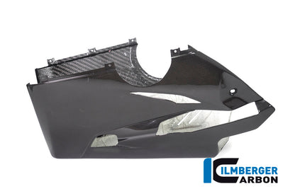 Bellypan for slip-on exhaust Panigale V4