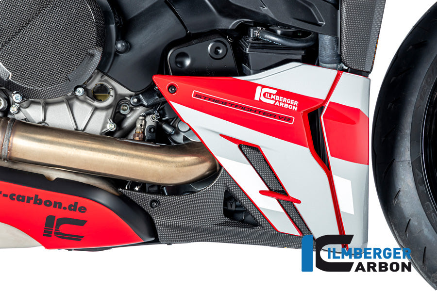 Bellypan insert right Ducati Streetfighter V2
