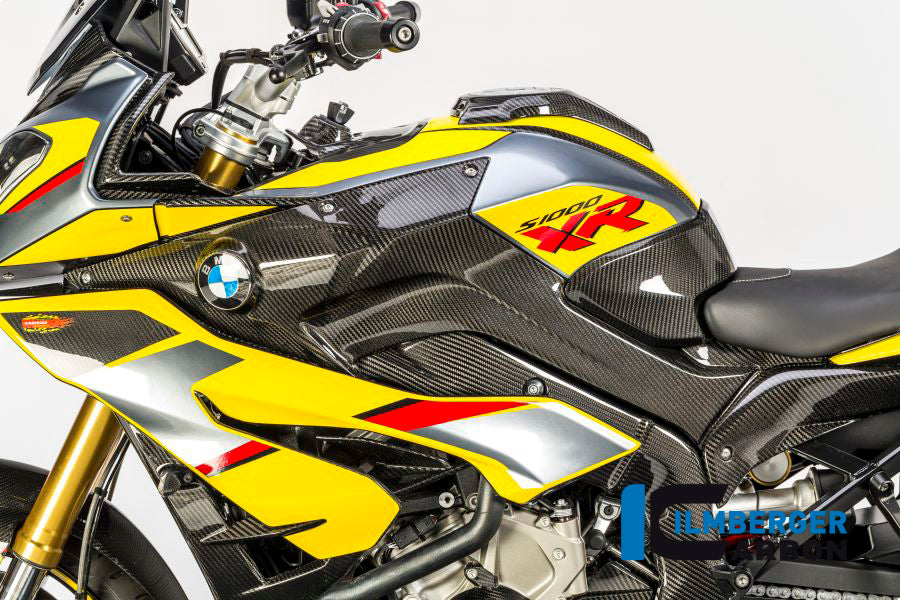Radiator Cover incl batch holder (left side)  - BMW S 1000 XR MY ´2015-2019