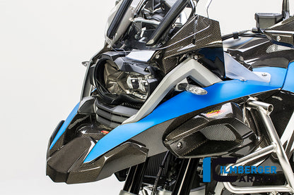 Wind deflector on cockpit left carbon