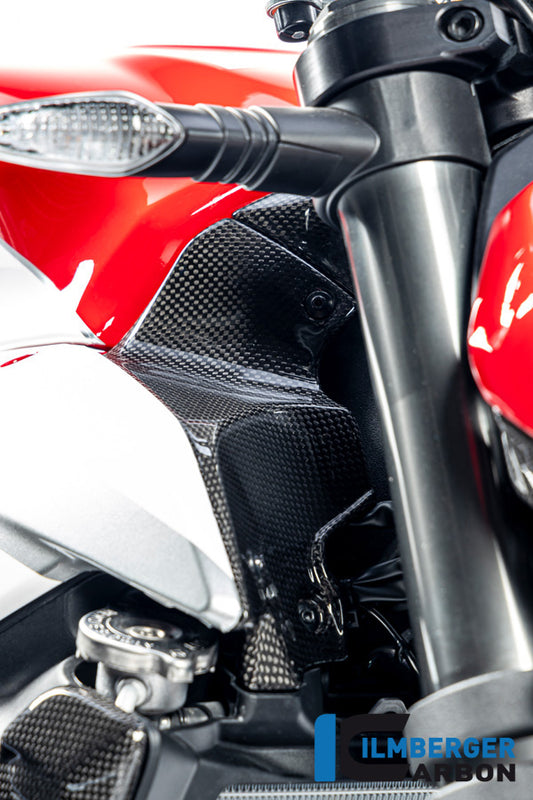 Airtube Covers right gloss  Ducati Streetfighter V2
