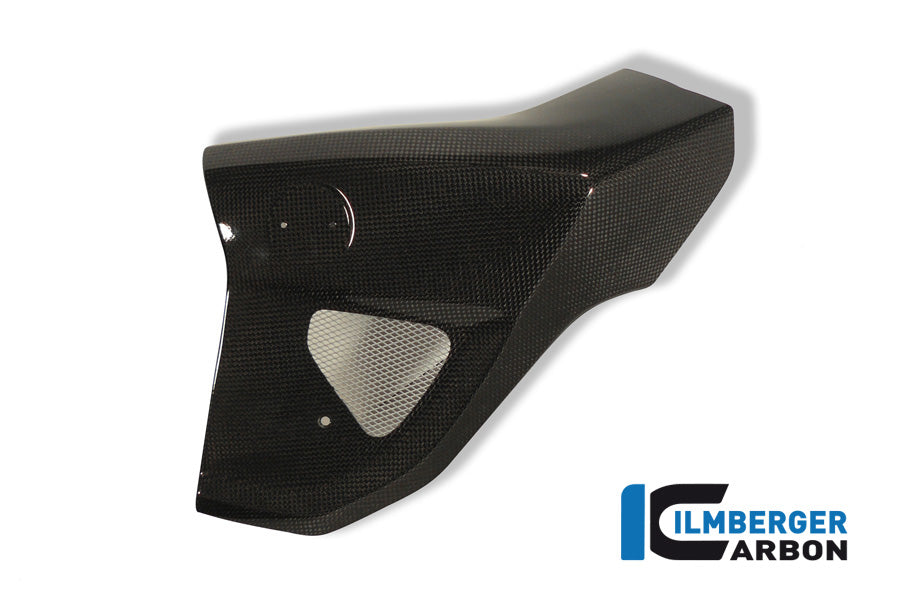 Water radiator cover left carbon