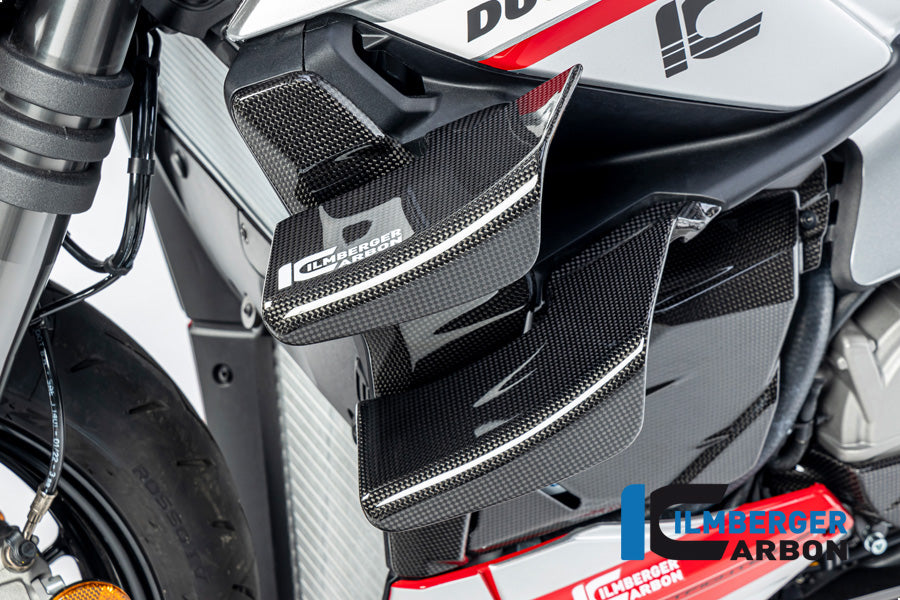 radiator cover left gloss Ducati Streetfighter V2