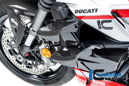 radiator cover left gloss Ducati Streetfighter V2