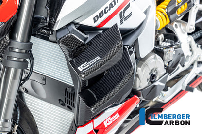 radiator cover left gloss Ducati Streetfighter V2