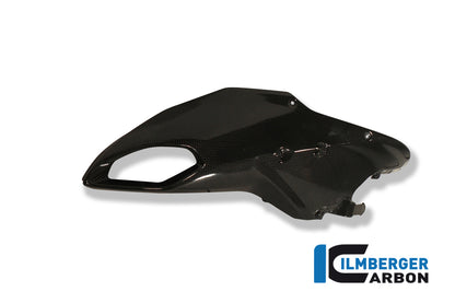 Air intake channel cover left carbon