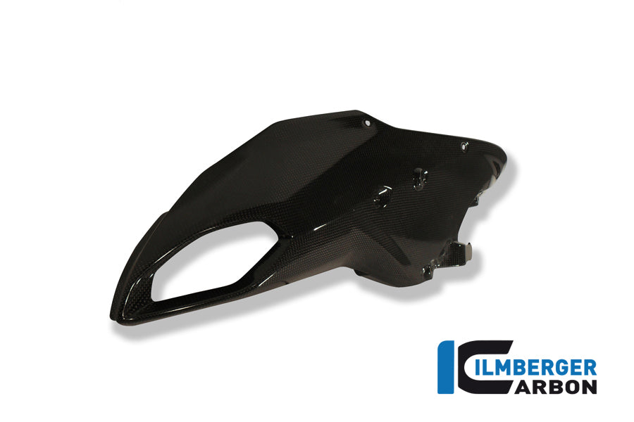 Air intake channel cover left carbon