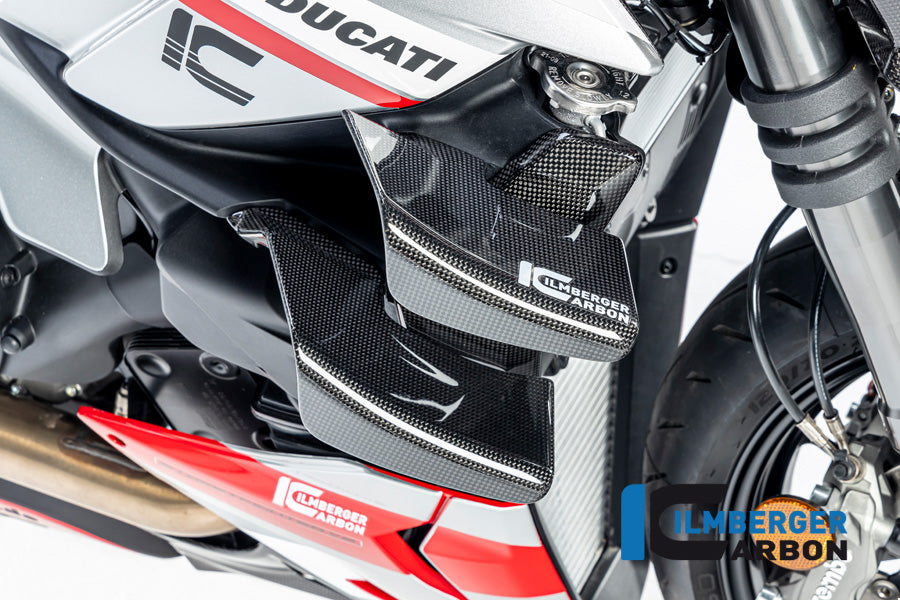 radiator cover right gloss Ducati Streetfighter V2