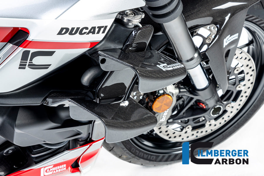 radiator cover right gloss Ducati Streetfighter V2