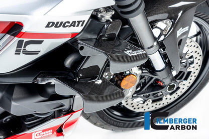 radiator cover right gloss Ducati Streetfighter V2