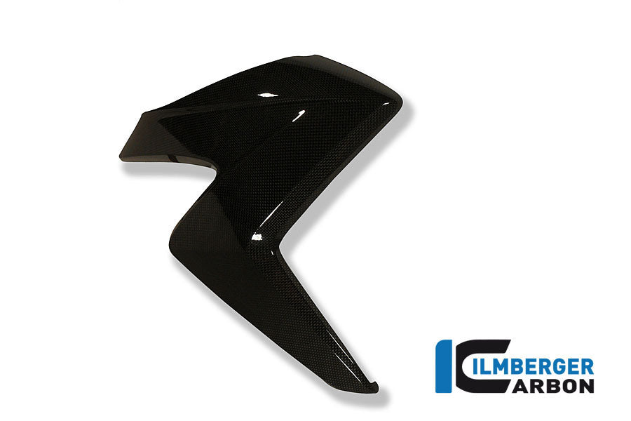 Water radiator cover right carbon