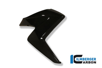 Water radiator cover right carbon