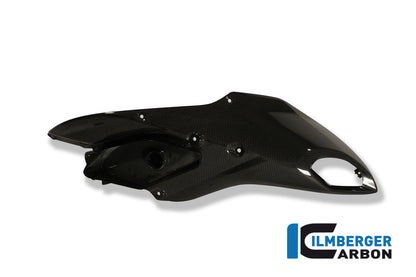 Air intake channel cover right carbon