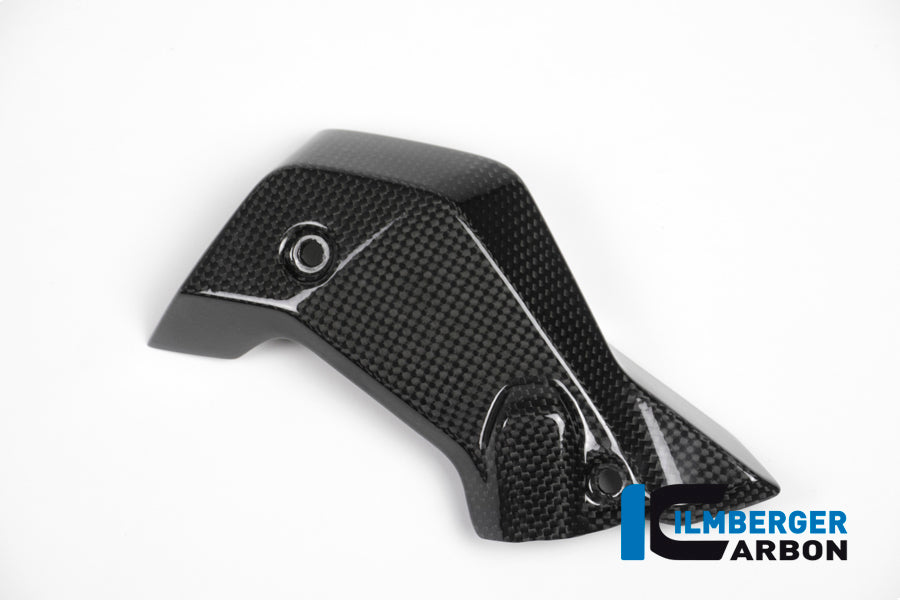 Water radiator cover right carbon