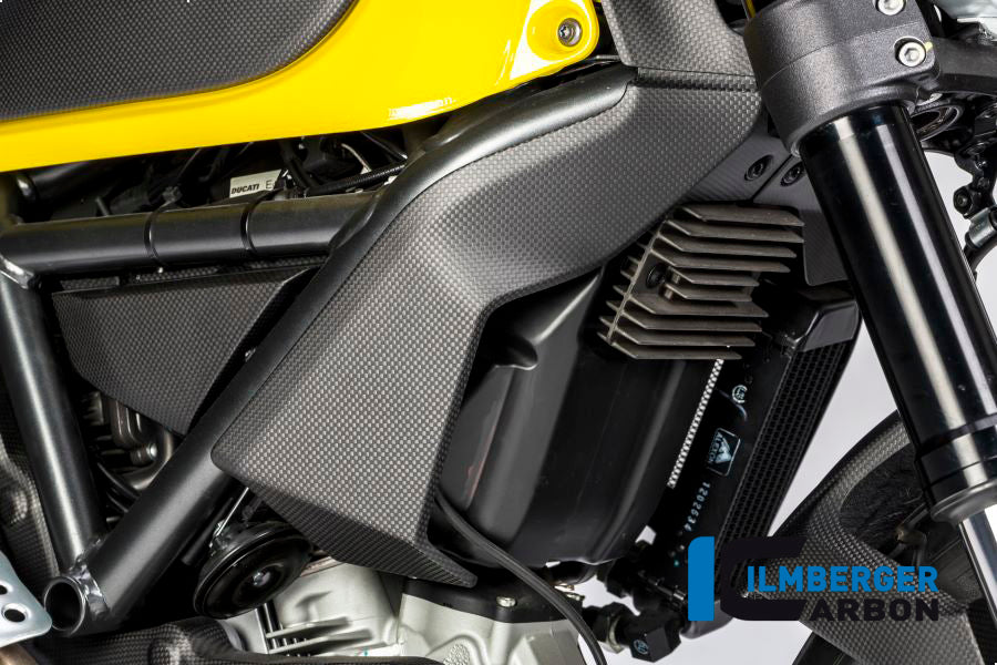 Radiatorcover right matt Ducati Scrambler'16