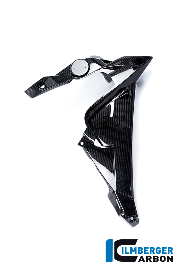 Water radiator cover right carbon