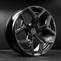 22" WX2-R - 5x120 - ET25 - Satin Black - Rear (L663)